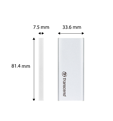 Внешний SSD накопитель Transcend ESD260C TS500GESD260C 500Gb Silver - ForteMarket Внешний SSD накопитель Transcend ESD260C TS500GESD260C 500Gb Silver купить,0