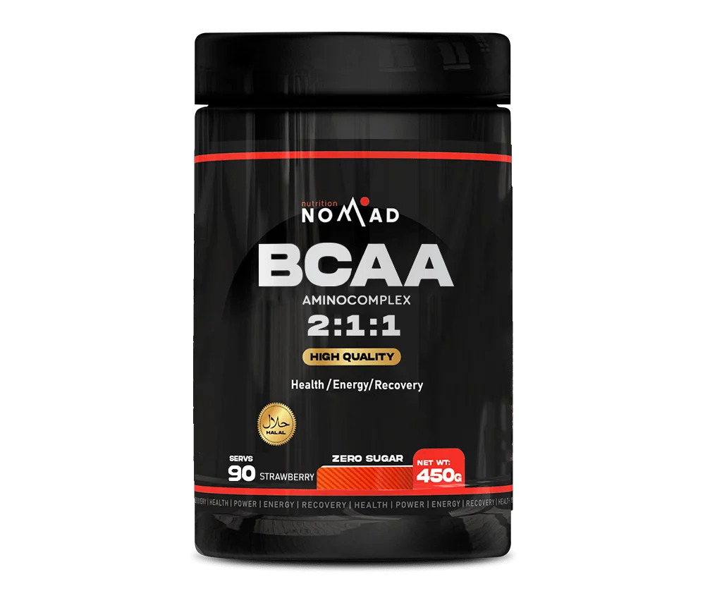 BCAA 2:1:1 Nomad Nutrition Клубника 450 гр