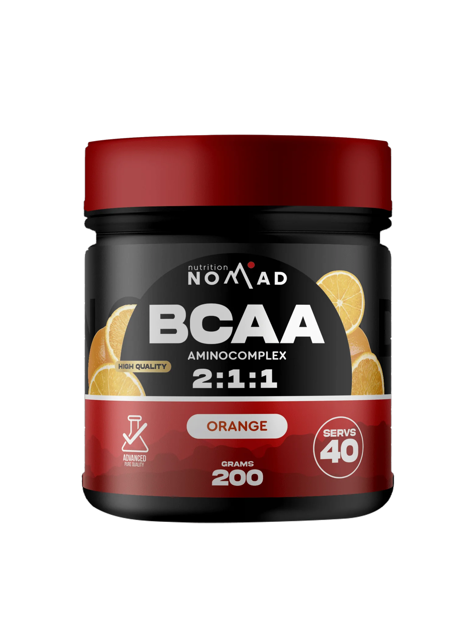 BCAA 2:1:1 Nomad Nutrition Апельсин 200 гр
