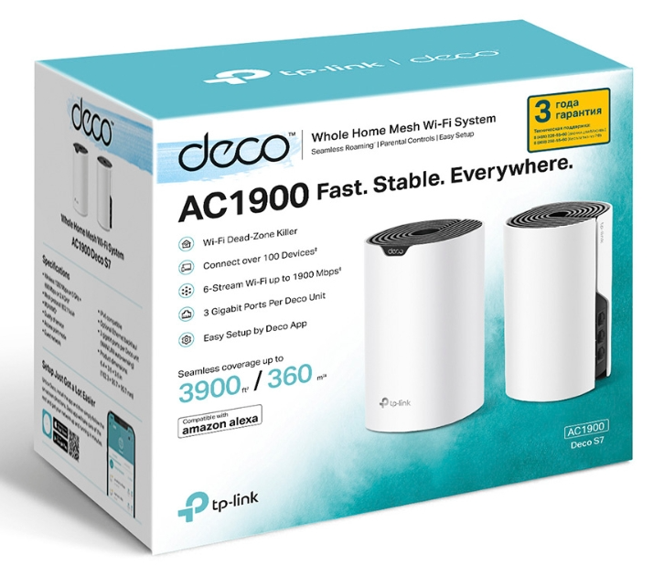 Беспроводная MESH-система TP-Link Deco S7(2-pack) - ForteMarket Беспроводная MESH-система TP-Link Deco S7(2-pack) купить,0