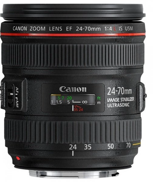 Объектив Canon EF 24-70MM 4.0L IS USM 6313B005 черный купить,NaN