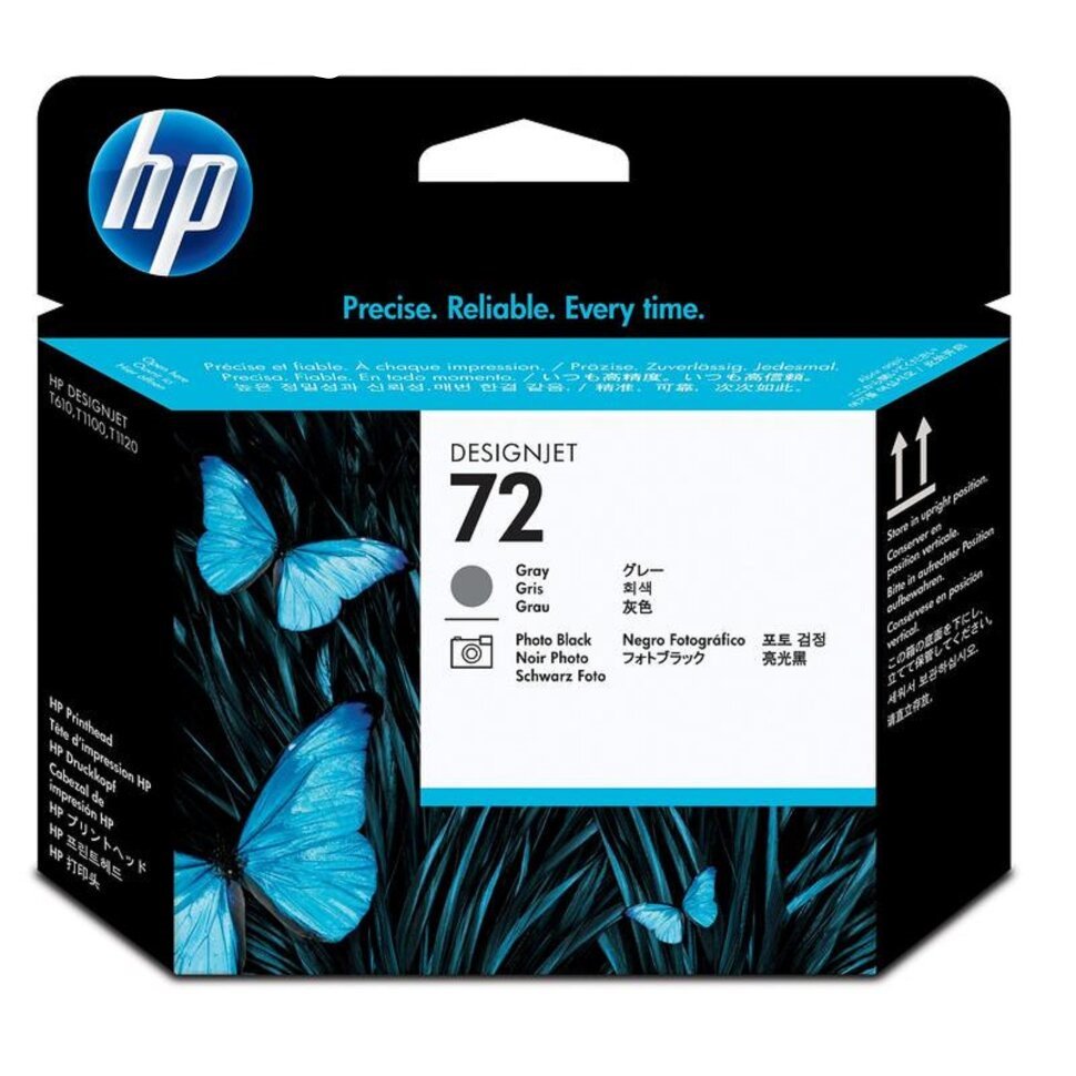 Печатающая головка HP 72 C9380A серая