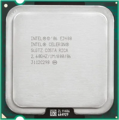 Процессор Intel Celeron Dual Core E3400