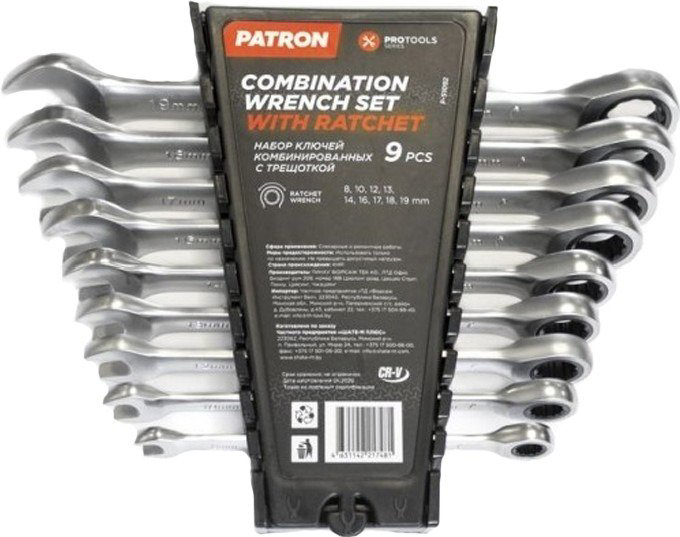Набор инструментов Patron P-51092 9 предметов купить,NaN