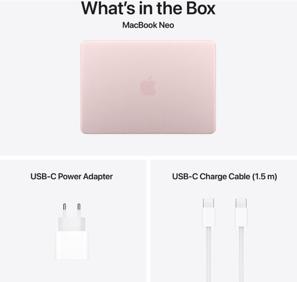 Ноутбук Apple MacBook Neo 13 2026 256GB MHFH4RU/A Blush