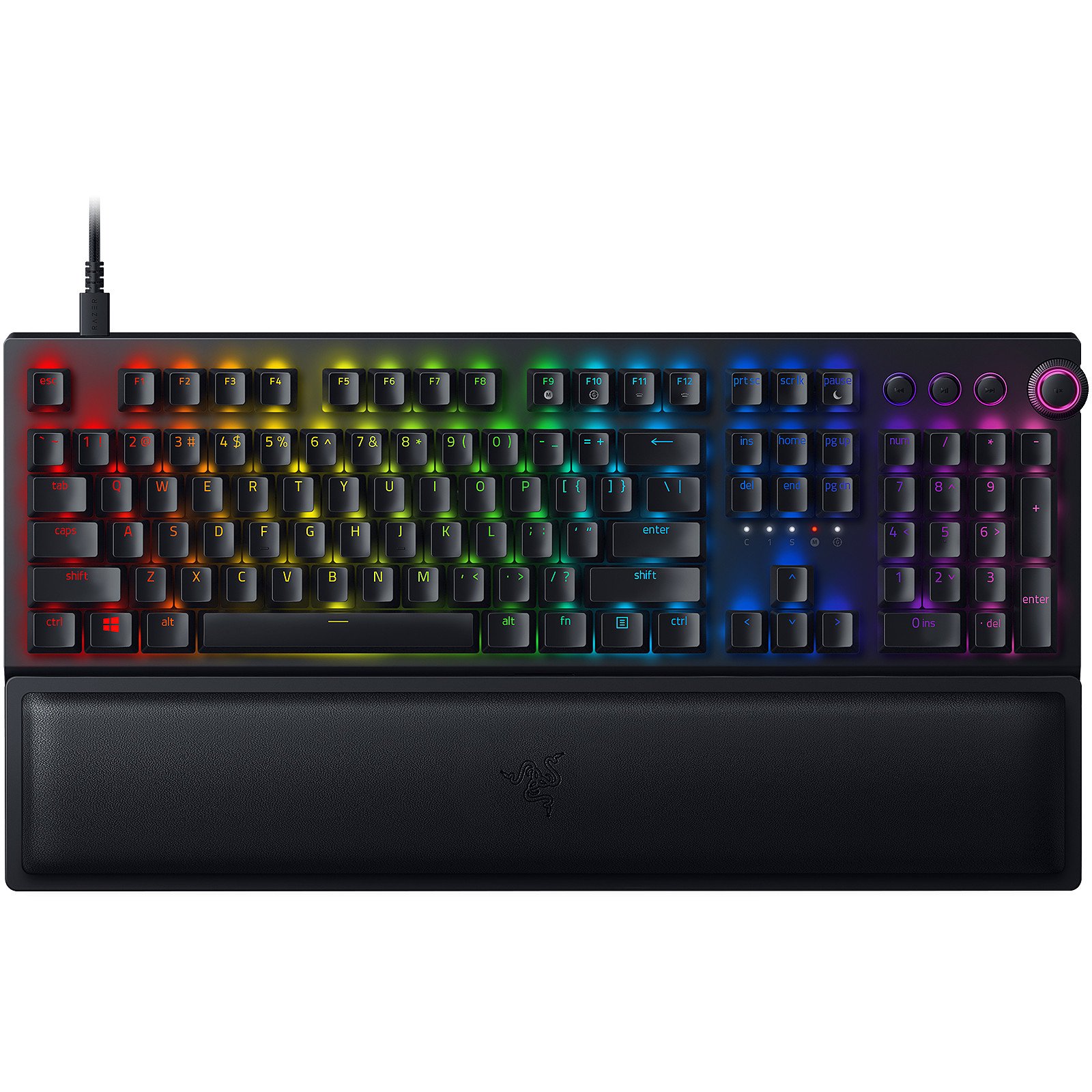 Клавиатура Razer BlackWidow V3 Pro Green Switch RZ03-03530800-R3R1 черная