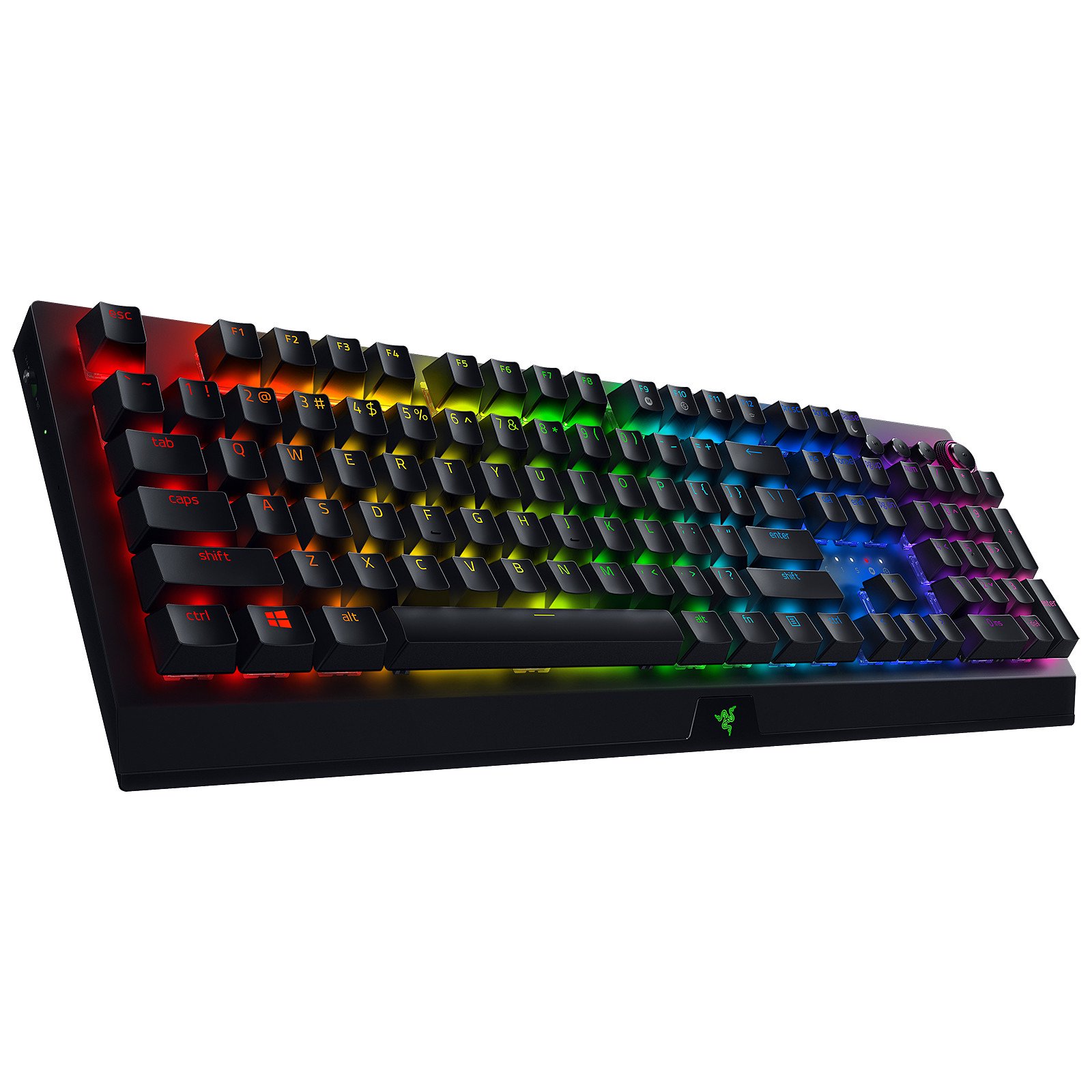 Клавиатура Razer BlackWidow V3 Pro Green Switch RZ03-03530800-R3R1 черная - ForteMarket Клавиатура Razer BlackWidow V3 Pro Green Switch RZ03-03530800-R3R1 черная купить,0