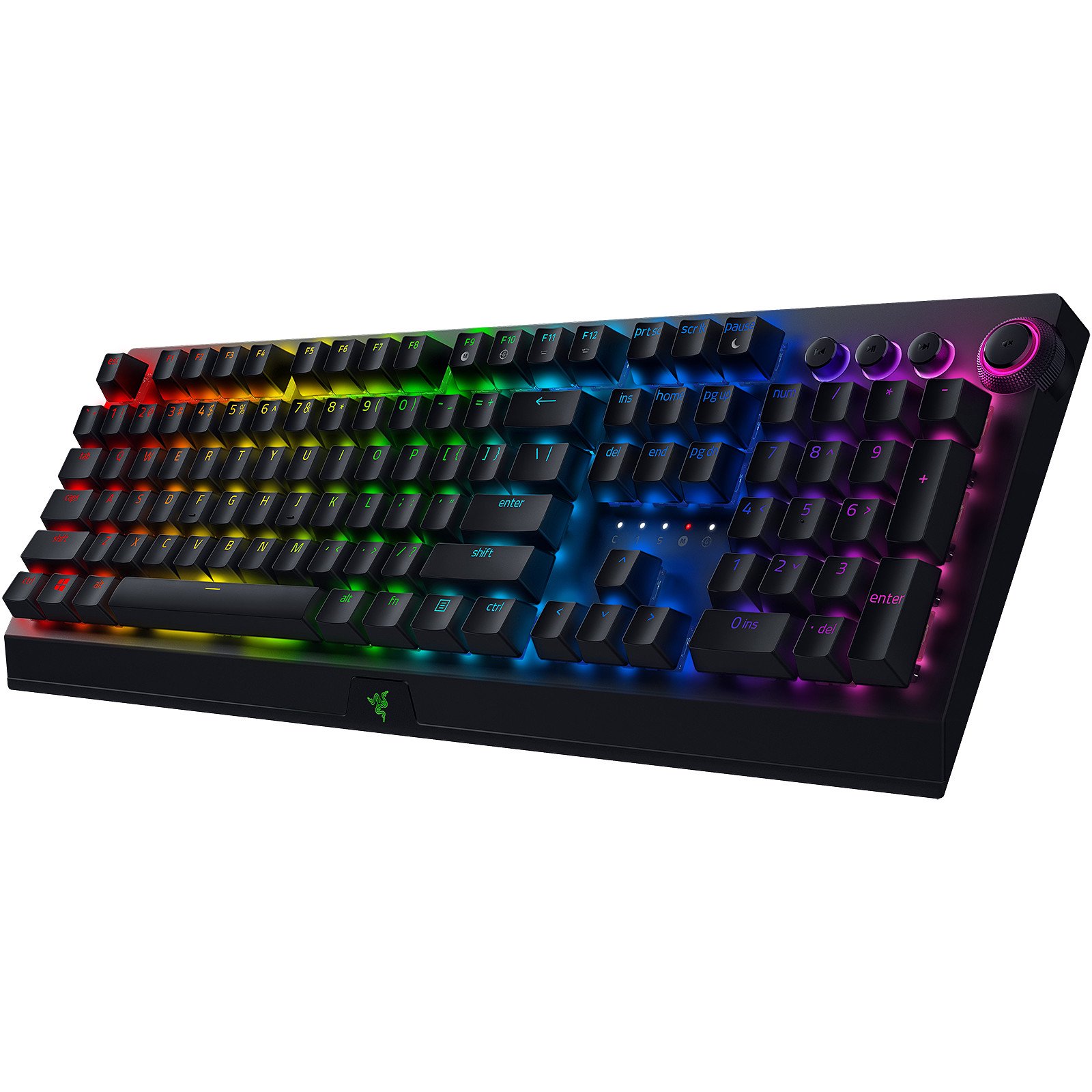 Клавиатура Razer BlackWidow V3 Pro Green Switch RZ03-03530800-R3R1 черная - ForteMarket Клавиатура Razer BlackWidow V3 Pro Green Switch RZ03-03530800-R3R1 черная купить,0