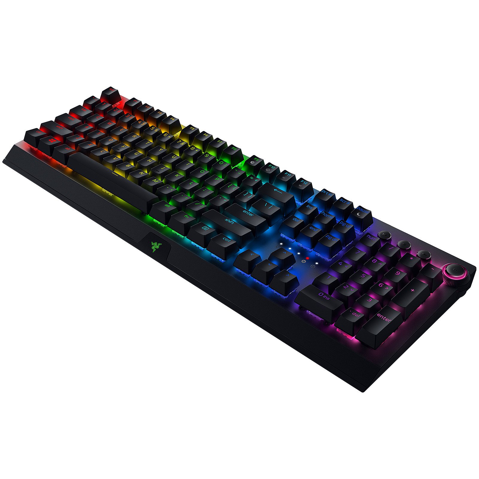 Клавиатура Razer BlackWidow V3 Pro Green Switch RZ03-03530800-R3R1 черная - ForteMarket Клавиатура Razer BlackWidow V3 Pro Green Switch RZ03-03530800-R3R1 черная купить,0
