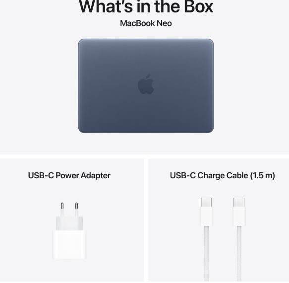 Ноутбук Apple MacBook Neo 13 2026 512GB MHFG4RU/A Indigo