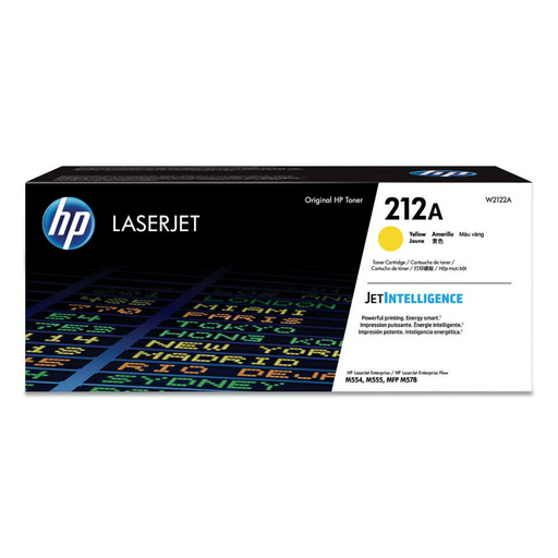Картридж HP W2122A 212A желтый