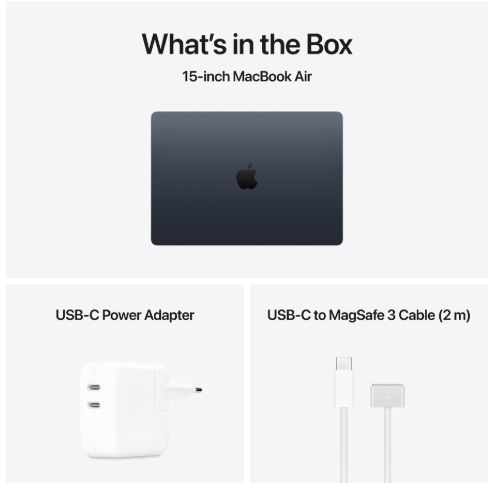 Ноутбук Apple MacBook Air 15 2026 512GB MDVH4RU/A Midnight
