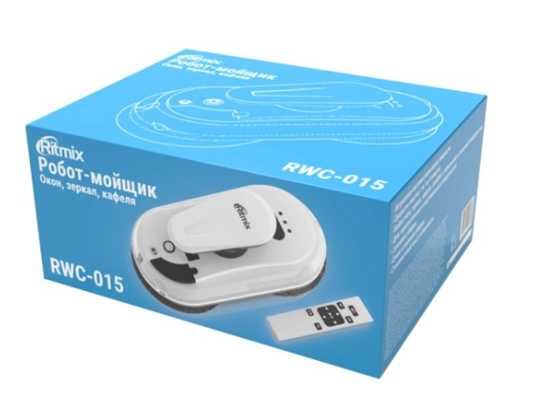 Робот-мойщик окон Ritmix RWC-015 белый купить,NaN