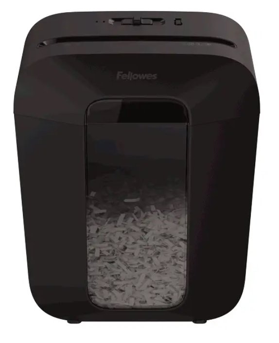 Шредер Fellowes Powershred LX50 черный