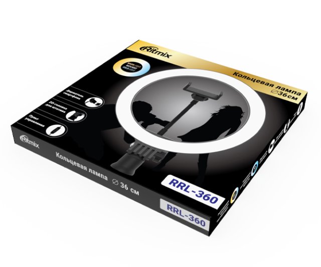 Кольцевая лампа Ritmix RRL-360 - ForteMarket Кольцевая лампа Ritmix RRL-360 купить,0