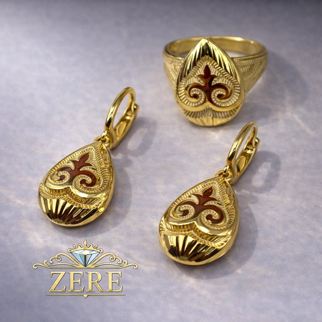 Комплект Zere ZR010424 золото 8.04гр 19р купить,711700