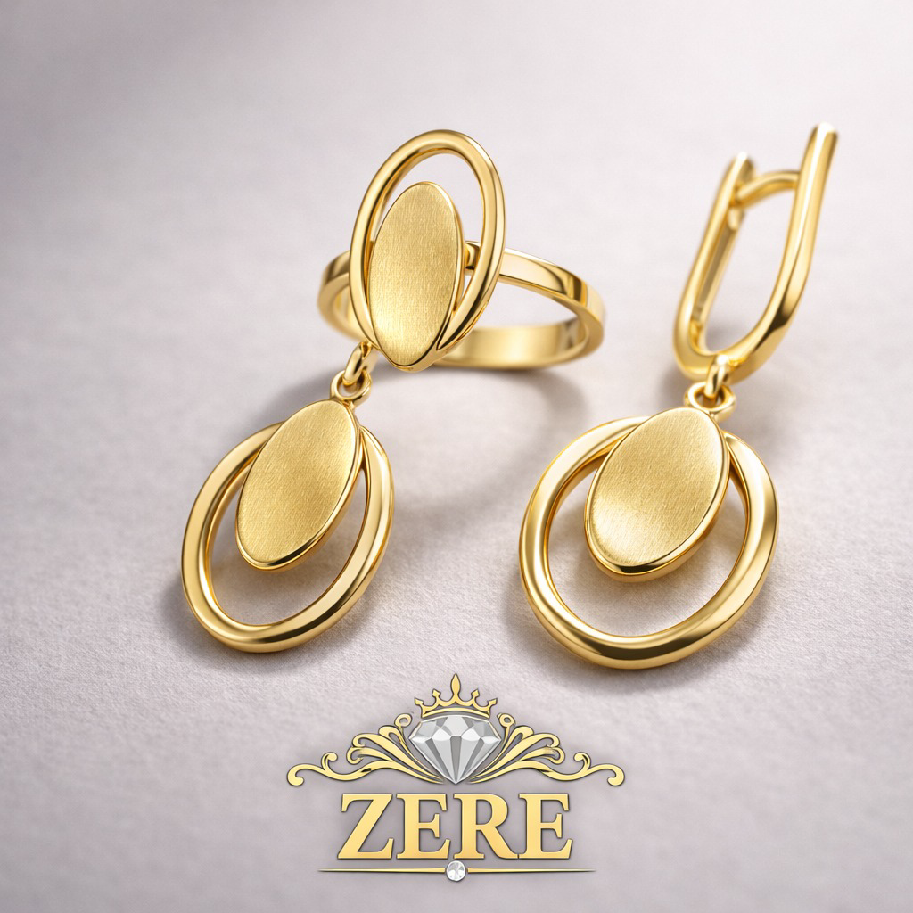 Комплект Zere ZR010414 золото 5.6гр 18р купить,520100