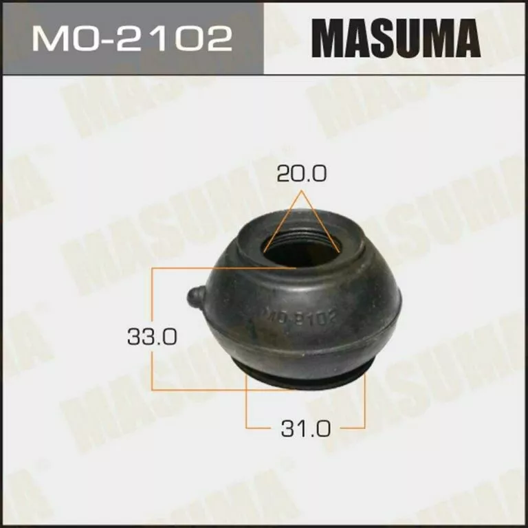 Пыльник шаровой опоры Masuma MO-2102 d20 31x33 купить,NaN