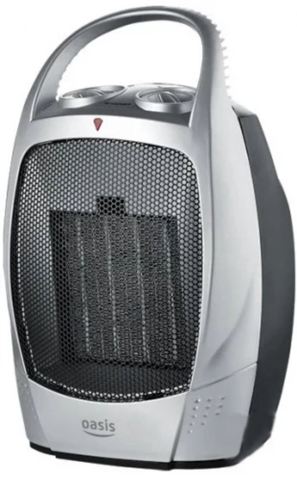 Тепловентилятор керамический Oasis KS-15R черный купить,NaN