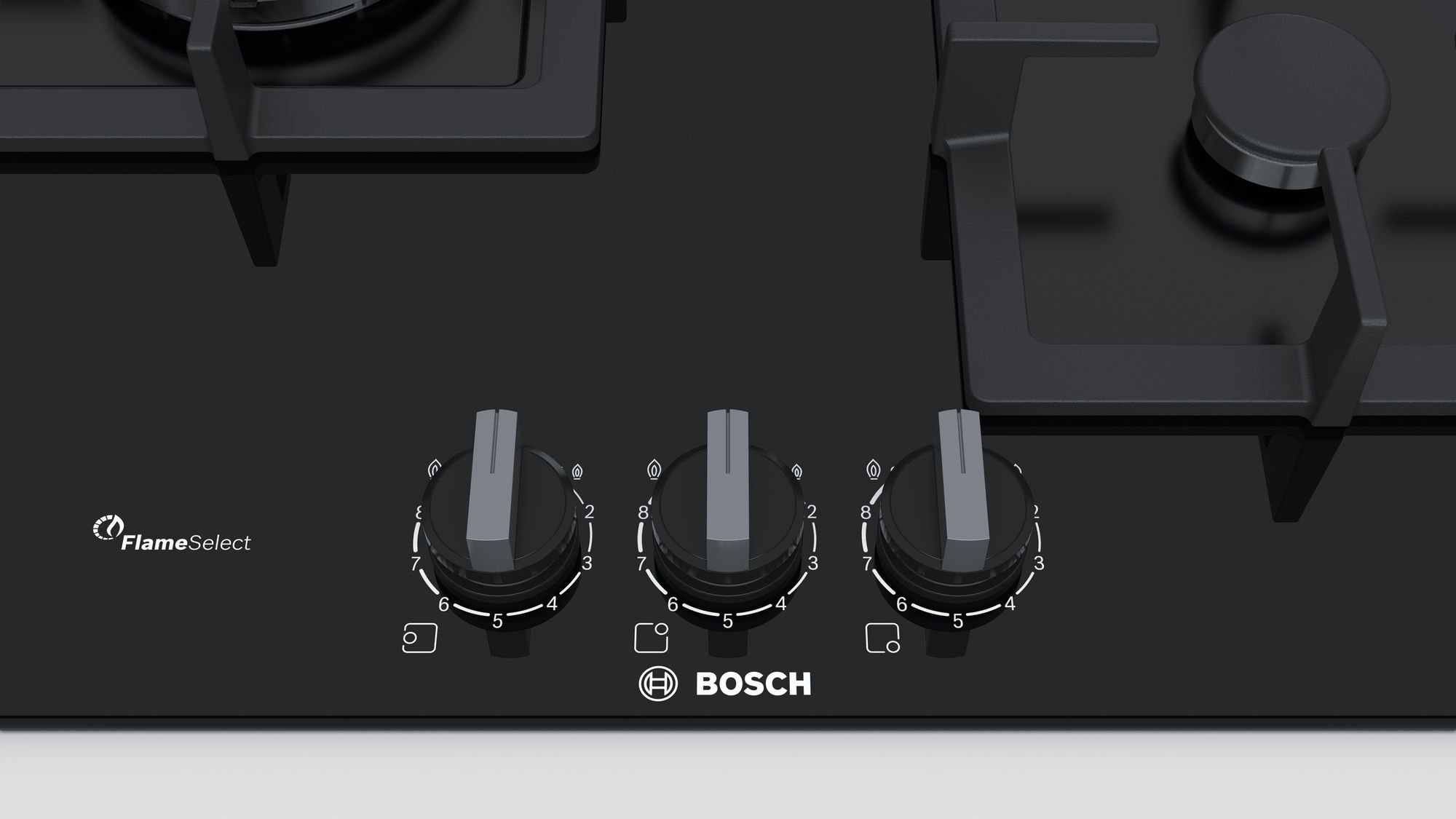 Газовая варочная поверхность Bosch PPC6A6B20 черная купить,0