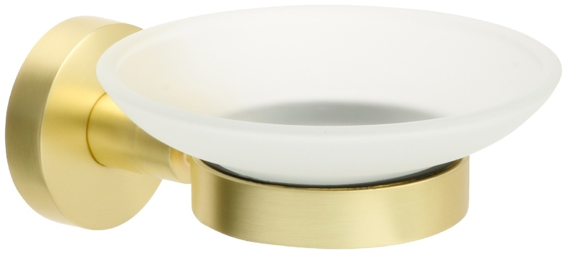 Мыльница стекло Fixsen Comfort Gold FX-87008 золотистый