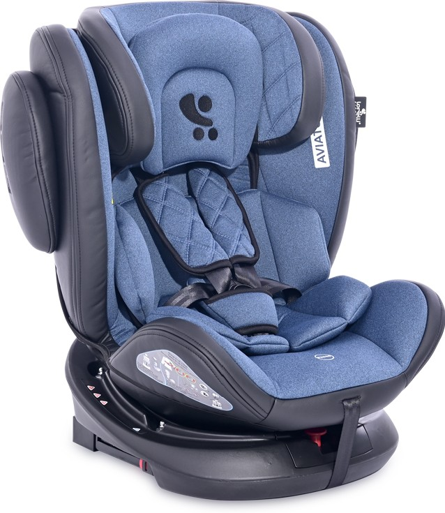 Автокресло Lorelli Aviator Isofix FR-01 2168 Black/Blue  купить,NaN