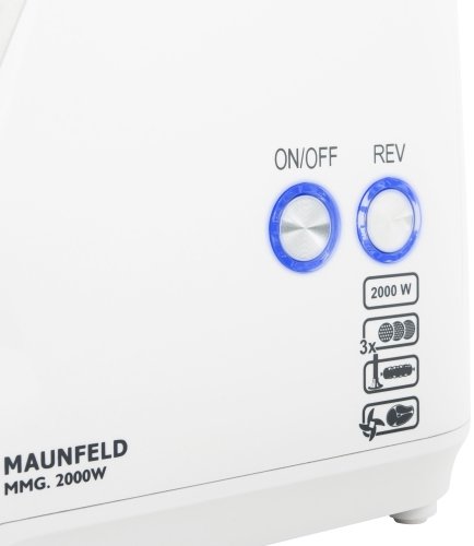 Мясорубка Maunfeld MMG.2000W белая - ForteMarket Мясорубка Maunfeld MMG.2000W белая купить,0