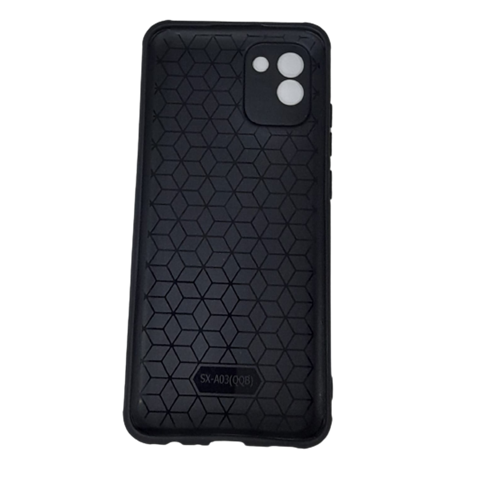 Чехол для Samsung Galaxy A03 черный купить,0
