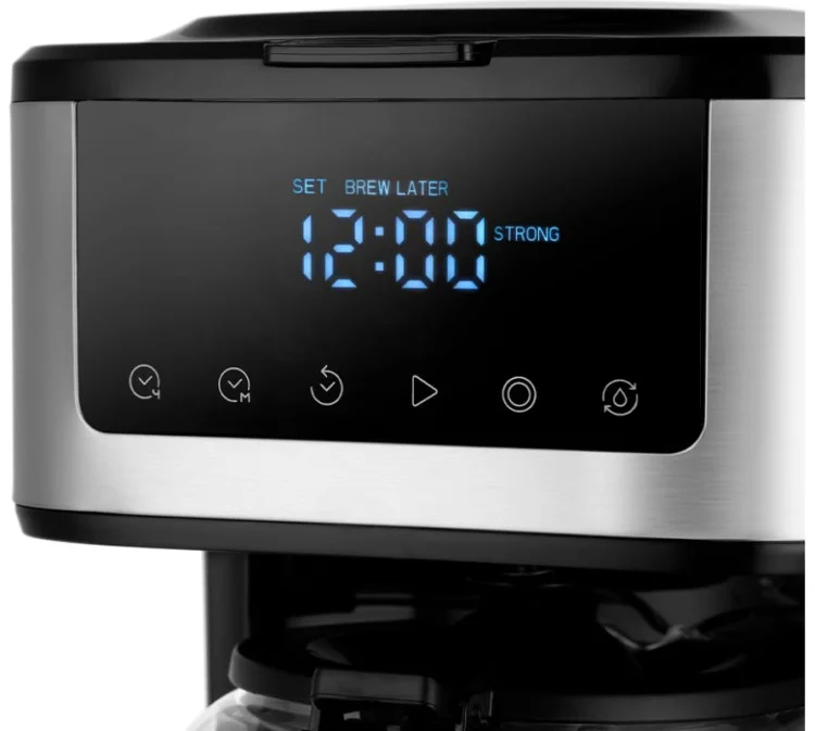 Кофеварка Kitfort КТ-7181 черный - ForteMarket Кофеварка Kitfort КТ-7181 черный купить,0