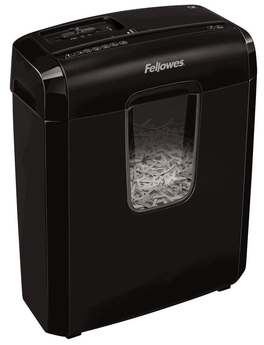Шредер Fellowes Powershred 6C черный