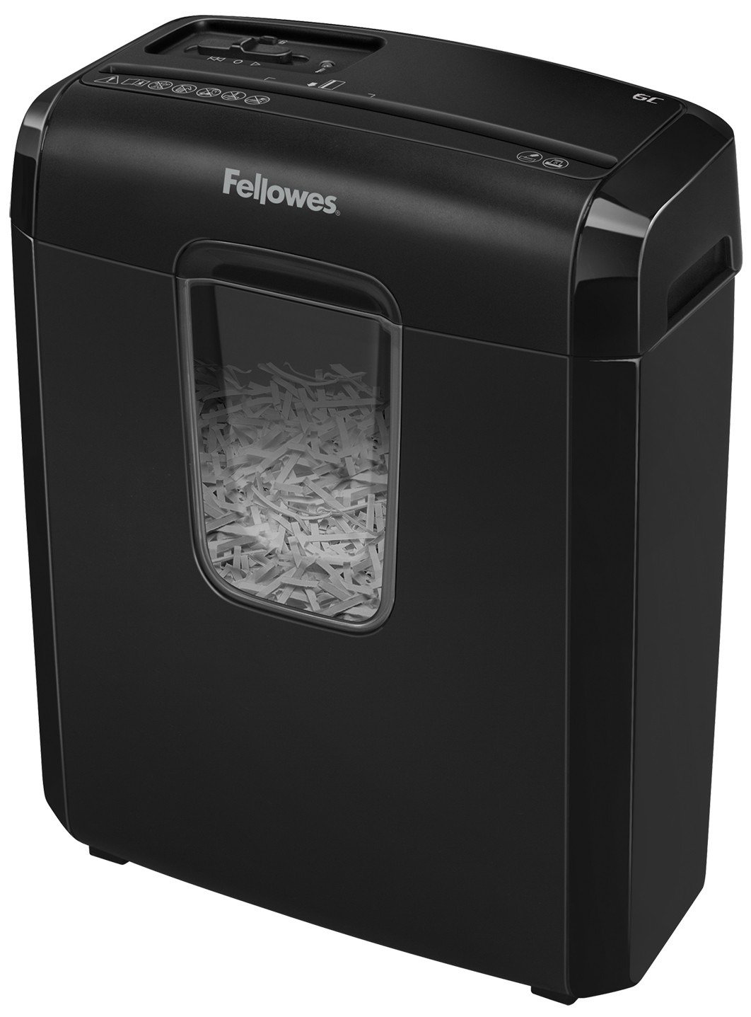 Шредер Fellowes Powershred 6C черный - ForteMarket Шредер Fellowes Powershred 6C черный купить,61248.2