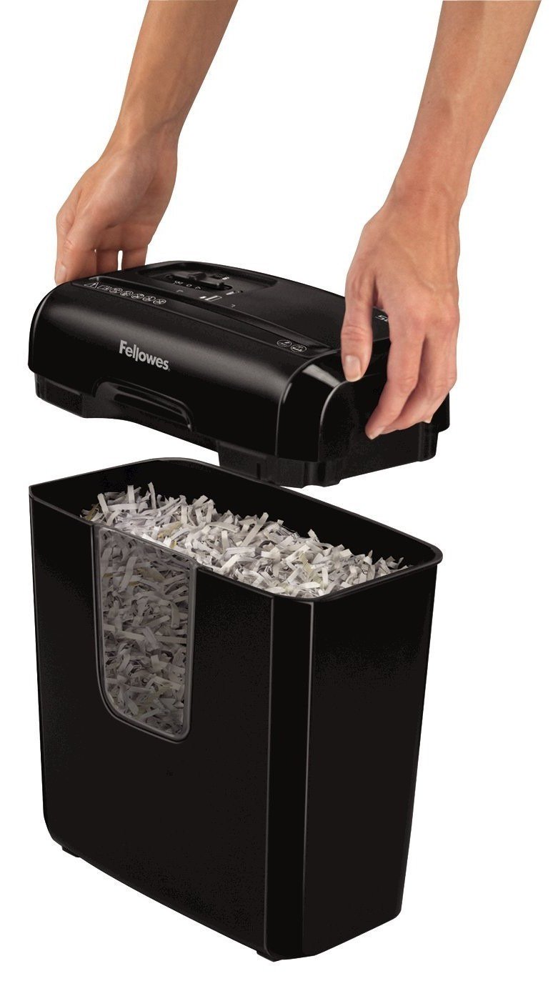 Шредер Fellowes Powershred 6C черный