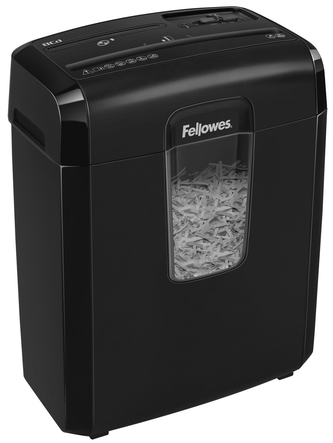 Шредер Fellowes Powershred 8Cd черный - ForteMarket Шредер Fellowes Powershred 8Cd черный купить,0