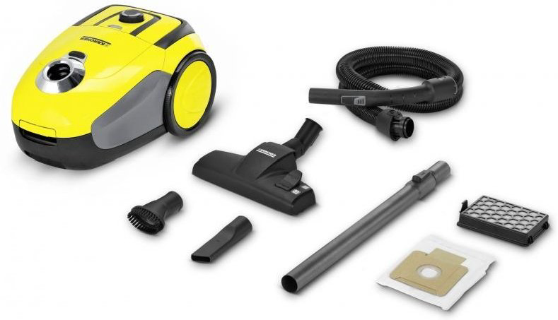 Пылесос Karcher VC 2 Bag 1.198-101.0 жёлтый купить,NaN