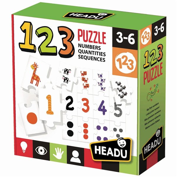 Настольная игра Headu 1-2-3 обучение счету купить,NaN