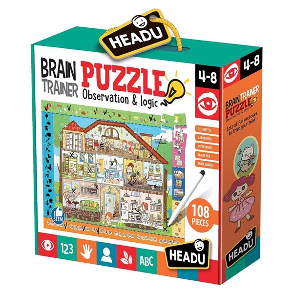 Настольная игра Headu  Тренажер для мозга купить,NaN