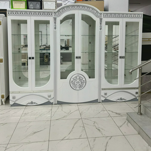 Витрина Grand Miks Рио белая