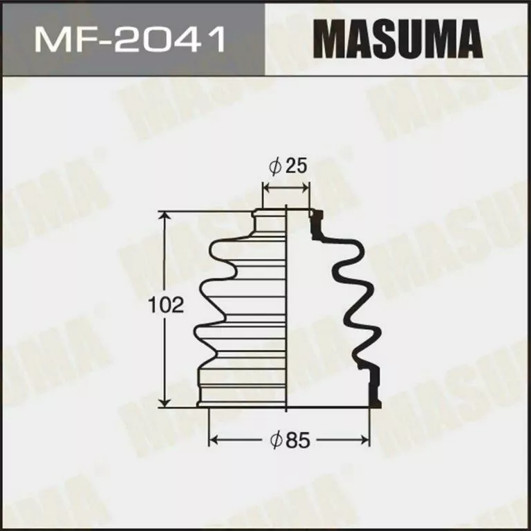 Пыльник шруса Masuma MF-2041 купить,NaN