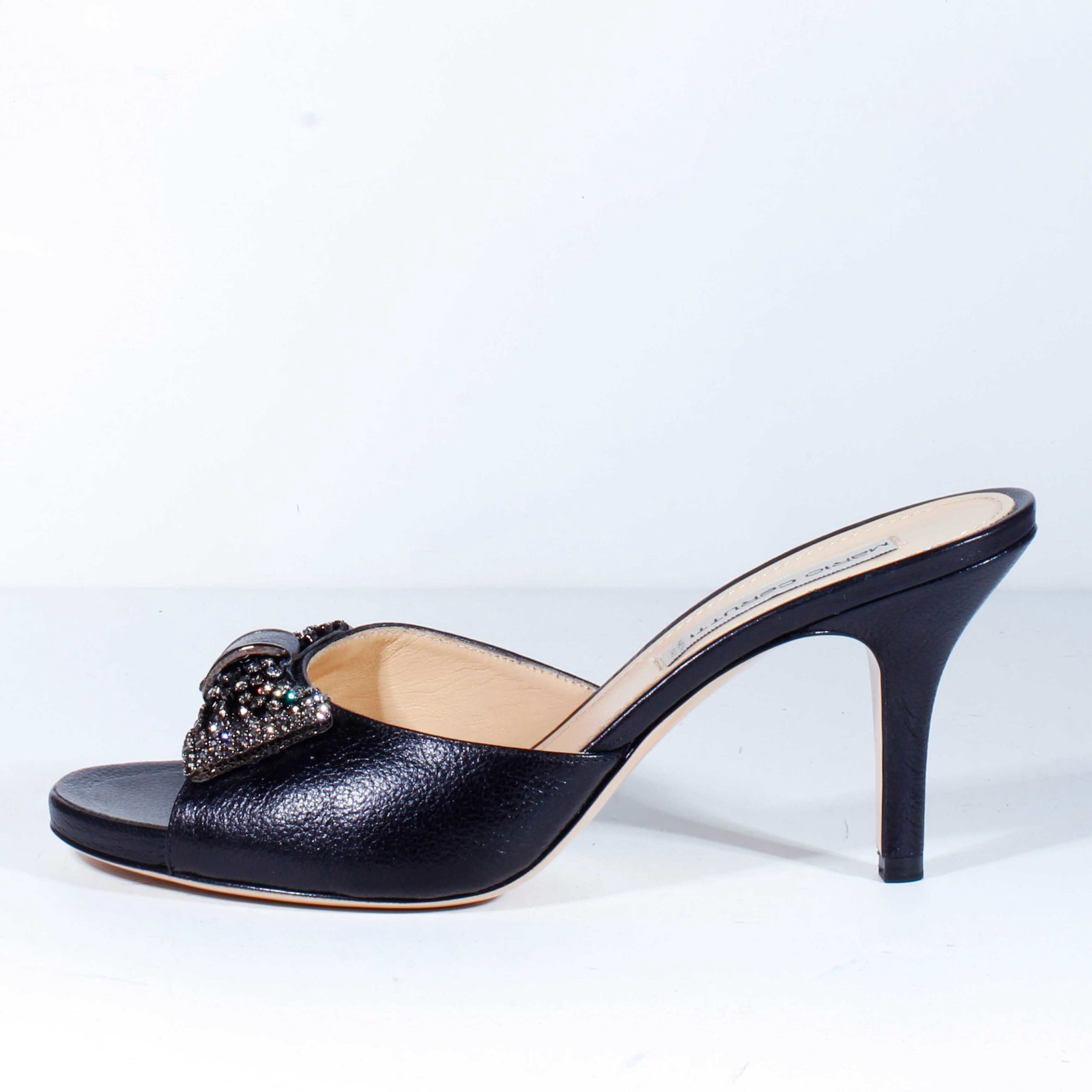 Сабо Mario Cerutti Q814 black 38.5 купить,NaN