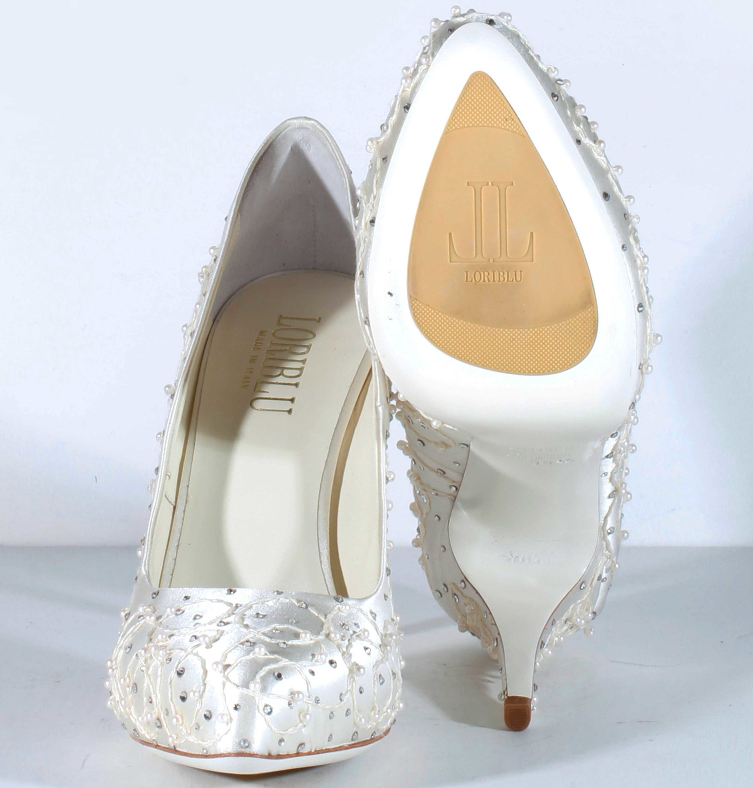 Туфли Loriblu Raso Avorio 020 3E I39283IF white 40.5 купить,NaN