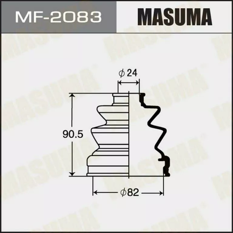 Пыльник шруса Masuma MF-2083 купить,NaN