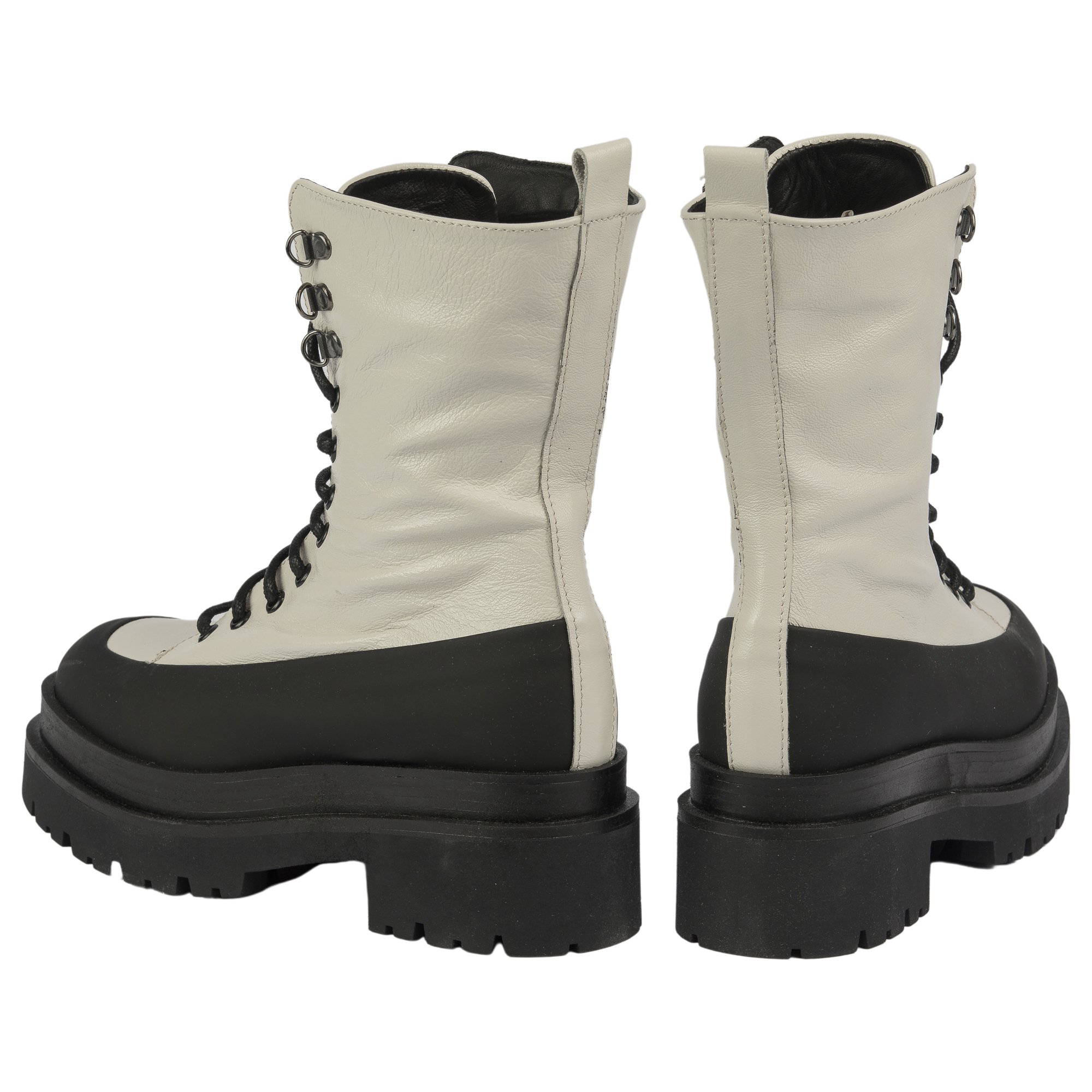 Ботинки Nila Nila Tronch Pelle Donna PV4365 white 40 купить,69000