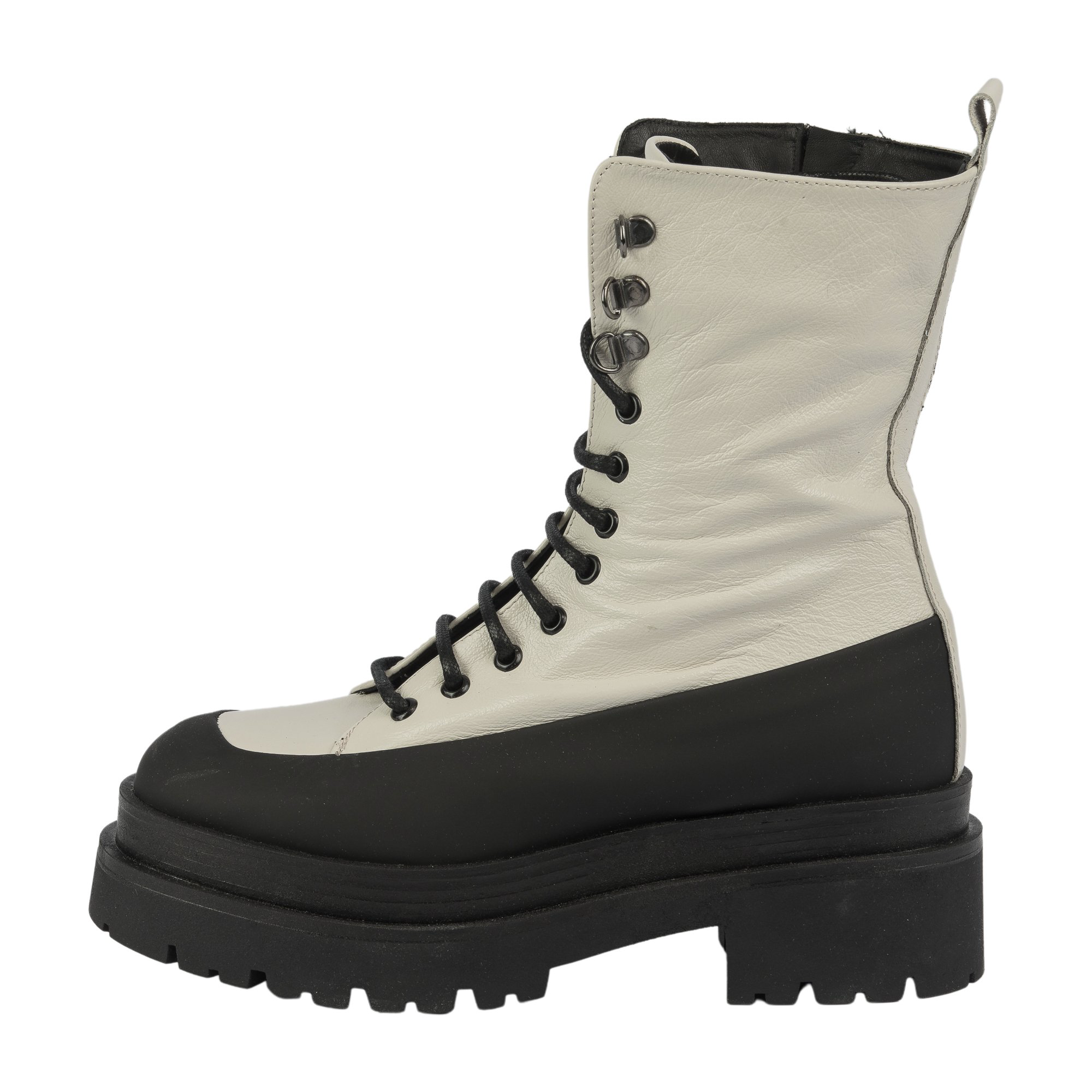 Ботинки Nila Nila Tronch Pelle Donna PV4365 white 40 купить,69000