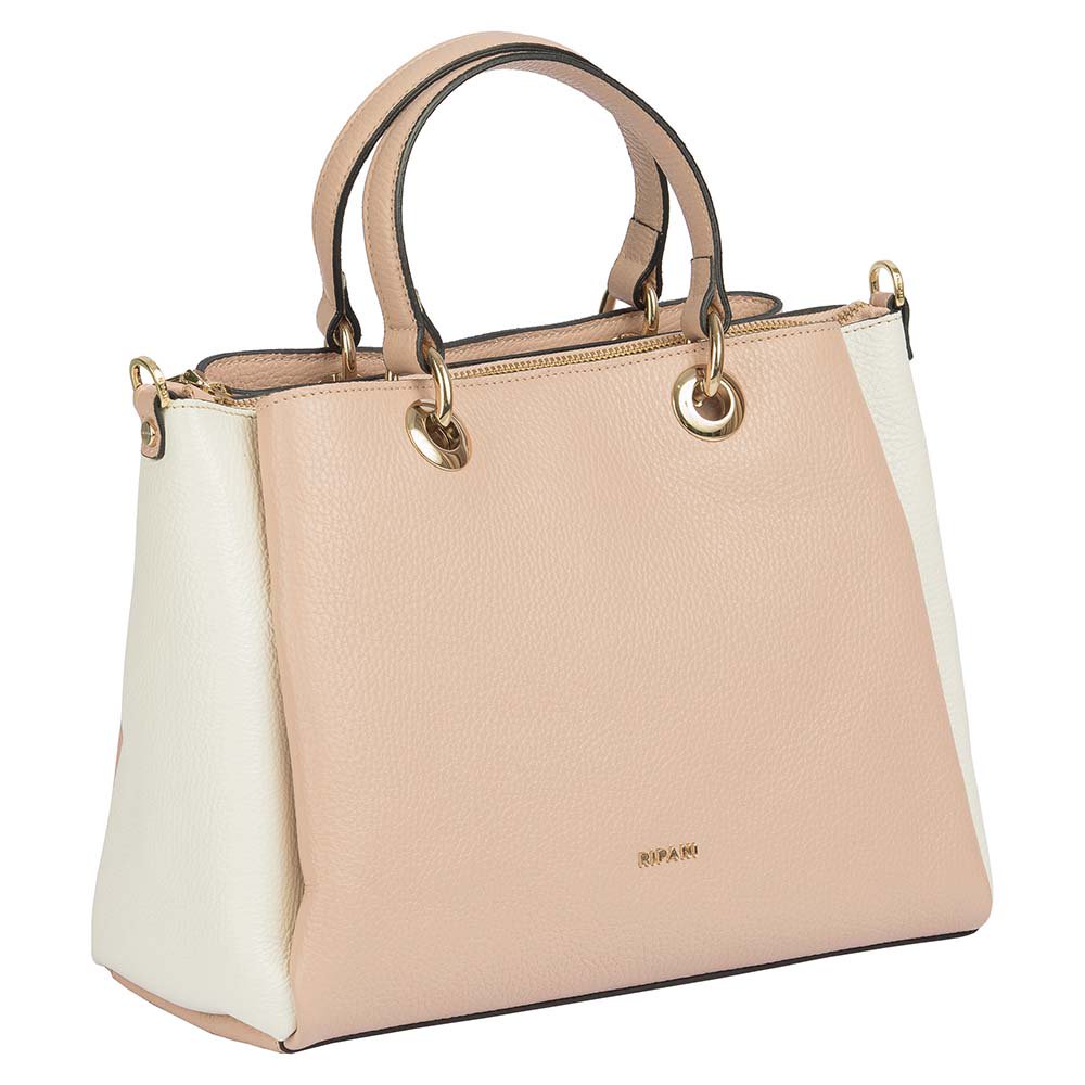Сумка Ripani Leather Bag Cipria Bianco 3333OO.00275 розовая купить,NaN