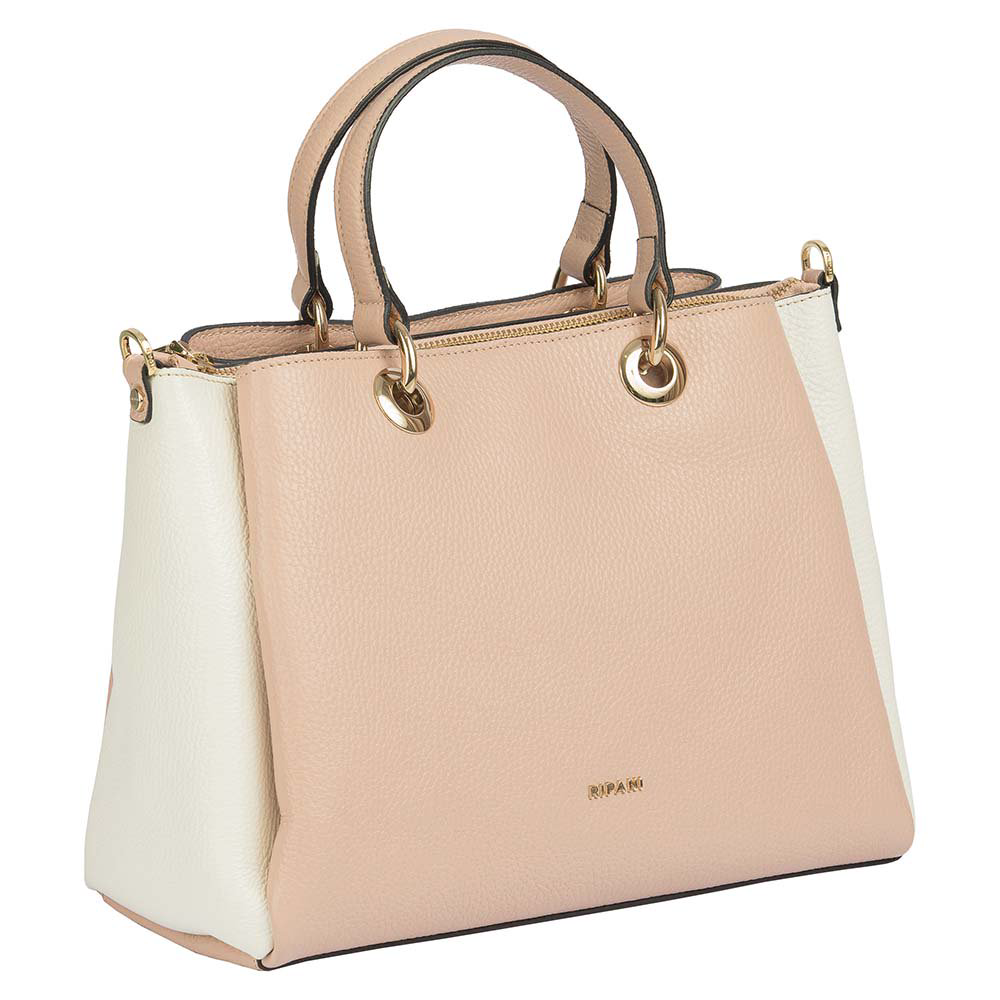 Сумка Ripani Leather Bag Cipria Bianco 3333OO.00275 розовая купить,NaN