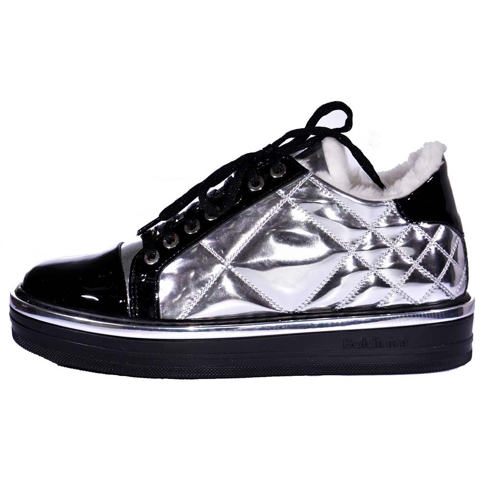 Ботинки Baldinini 048150AVESP0606XXKXX silver 39  купить,NaN