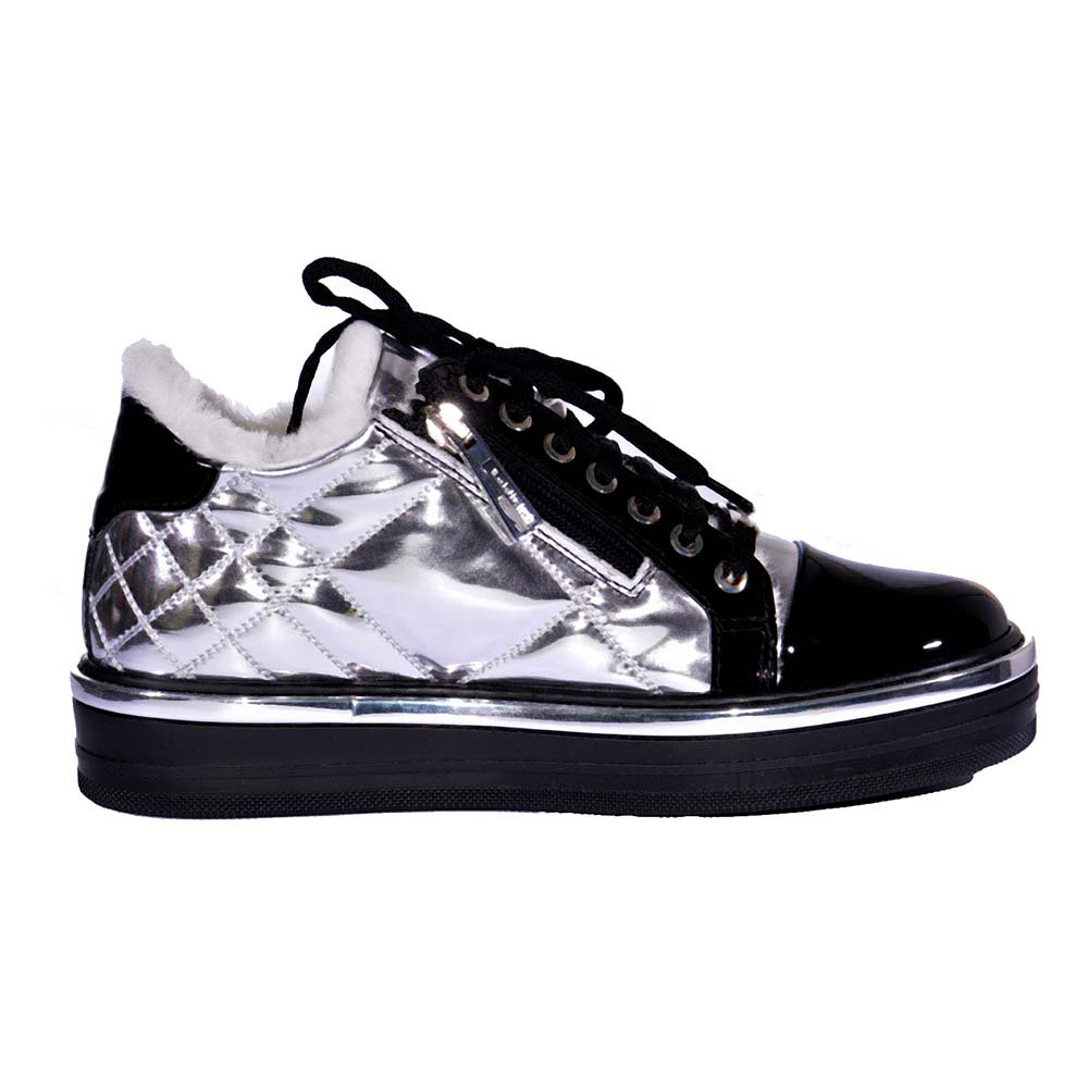 Ботинки Baldinini 048150AVESP0606XXKXX silver 39  купить,NaN
