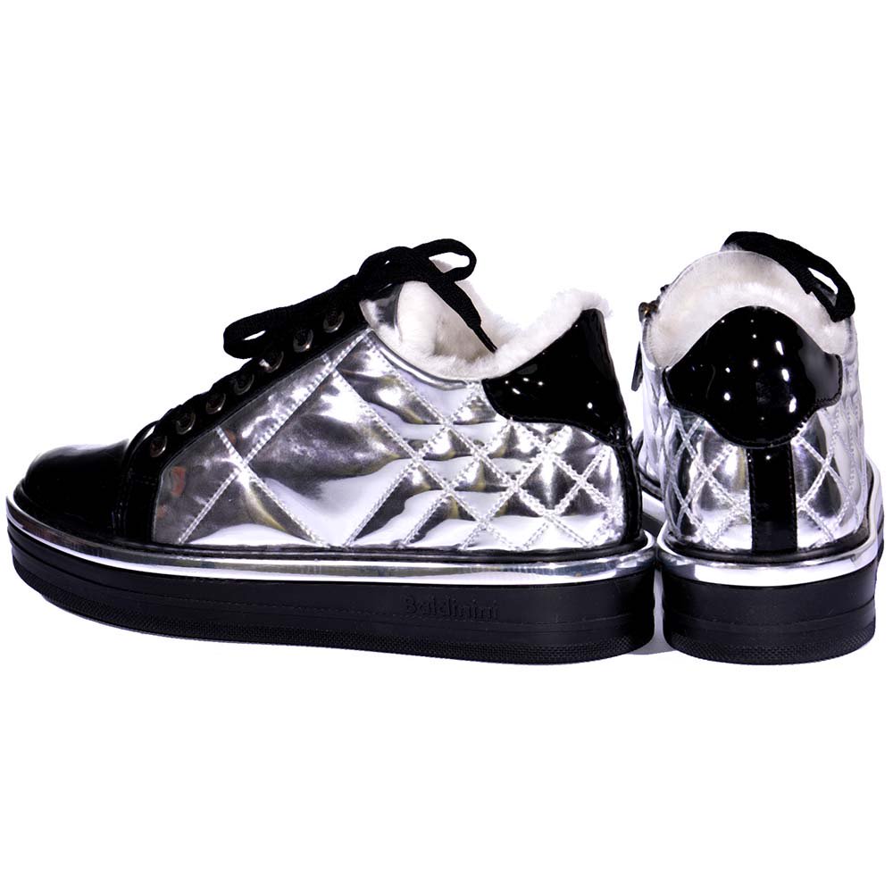 Ботинки Baldinini 048150AVESP0606XXKXX silver 39  купить,NaN