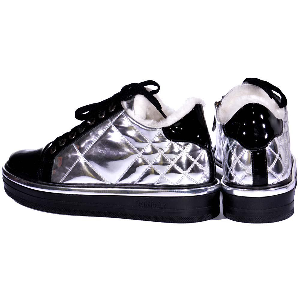 Ботинки Baldinini 048150AVESP0606XXKXX silver 39  купить,NaN