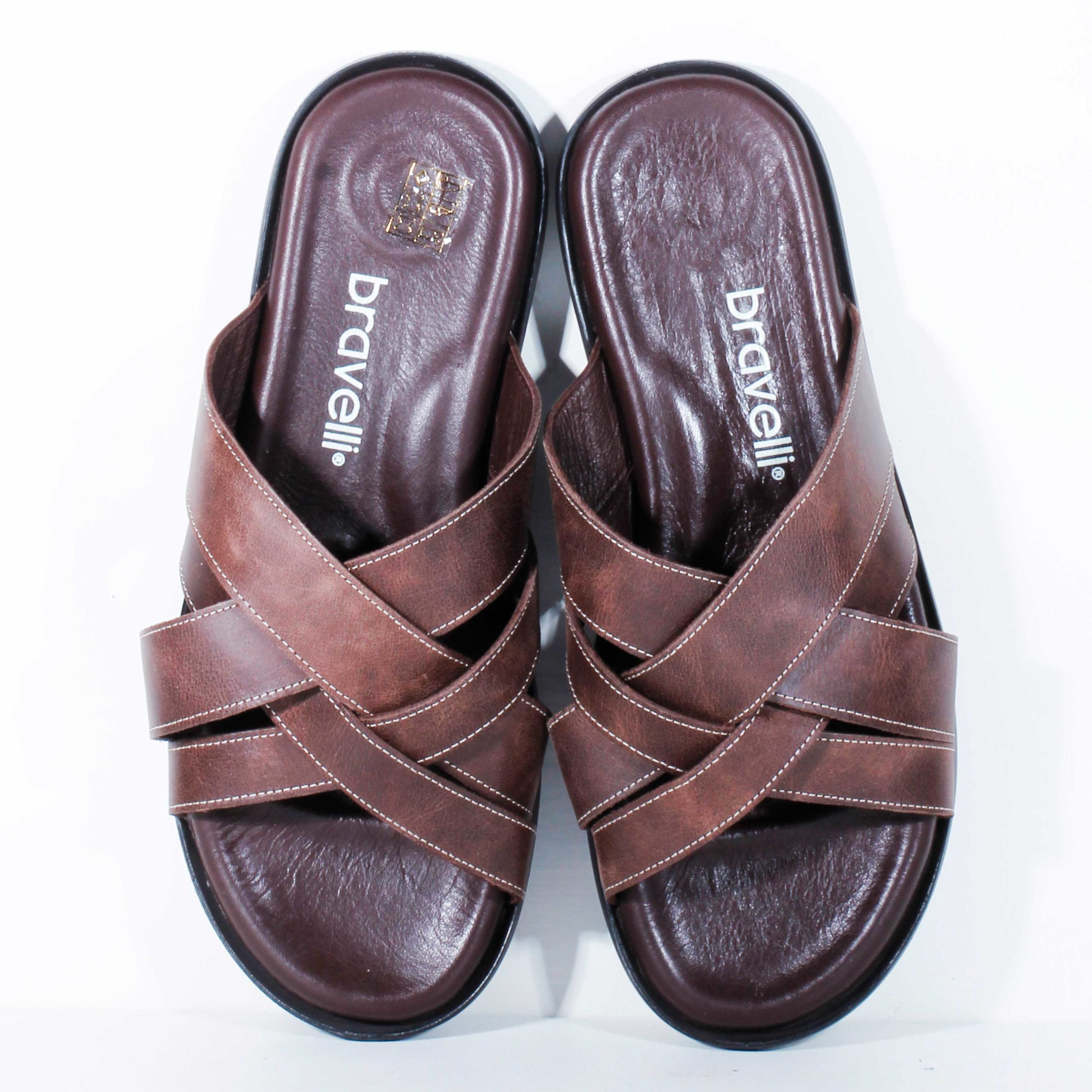 Шлепанцы Bravelli 22 brown 40 купить,NaN